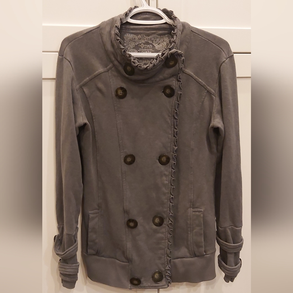 Nomads Hemp Wear blue jacket